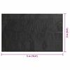 vidaXL Rectangular Pool Cover 500x300 cm PE Black