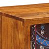 vidaXL Sideboard Multicolour 50x35x60 Solid Wood Acacia