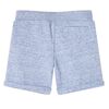 Kids' Shorts with Drawstring Blue Melange 128