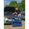 Draper Tools Tool Trolley 3 Tier Blue