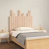 vidaXL Wall Headboard 82.5x3x80 cm Solid Wood Pine