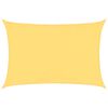 vidaXL Sunshade Sail 160 g/m&sup2; Beige 3.5x5 m HDPE