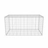 vidaXL Gabion Basket Galvanised Steel 100x50x50 cm