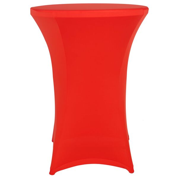 Perel Cocktail Table Cover Red