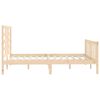 vidaXL Bed Frame without Mattress 140x200 cm Solid Wood Pine