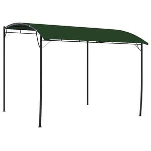 vidaXL Gazebo 3 x 3 x 2.55 m Green Powder-Coated Steel and Fabric