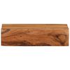 vidaXL Wall Shelves 2 pcs 30x17x8 cm Solid Wood Acacia