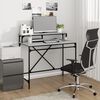 vidaXL Desk Grey Sonoma 100x50x90 cm Engineered Wood and Iron