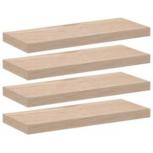 vidaXL Floating Shelves 4 pcs 60x23.5x4 cm Engineered Wood