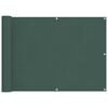 vidaXL Balcony Screen 75 x 200 cm PU coated oxford alu Rectangular