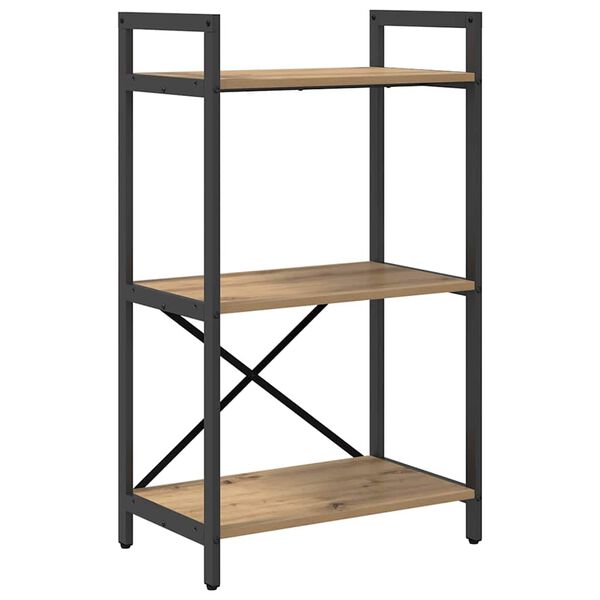 vidaXL Bookshelf Artisan Oak 56 x 34 x 96 cm Engineered Wood