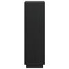 vidaXL Highboard Black 37x34x110 cm Solid Wood Pine