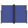 vidaXL Retractable Side Awning Blue 180x1000 cm