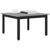 vidaXL Coffee Table Grey Sonoma 60 x 60 x 36 cm Engineered Wood