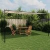 vidaXL Gazebo Beige 4x4 m 180 g/m&sup2; Fabric and Steel