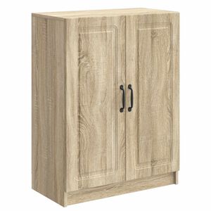 vidaXL Sideboard Sonoma Oak 66 x 34.5 x 87 cm Engineered Wood