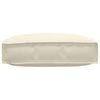 vidaXL Cushion Cream 60 x 60 x 12 cm Oxford Fabric