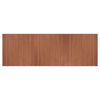 vidaXL Rug Rectangular Brown100x300 cm Bamboo