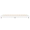 vidaXL Bed Frame without Mattress White 140x190 cm Engineered Wood