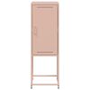 vidaXL Highboard Pink 36x39x107 cm Steel