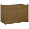 vidaXL Garden Planter Honey Brown 100x50x70 cm Solid Pinewood