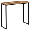 vidaXL Console Table | Natural wood | Solid Reclaimed Teak | Medium | Durable