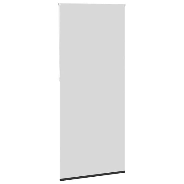 vidaXL Roller blind blackout 104.4x230 cm Fabric Width 100 cm black