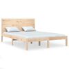 vidaXL Bed Frame without Mattress 160x200 cm Solid Wood Pine
