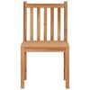 vidaXL Garden Chairs 6 pcs Solid Teak Wood