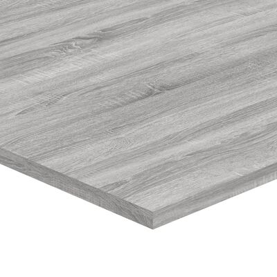 vidaXL Wall Shelves 4 pcs Grey Sonoma 100x50x1.5 cm Engineered Wood