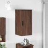 vidaXL Bathroom Cabinet Wall-mounted Brown Oak 30 x 31.5 x 61 cm