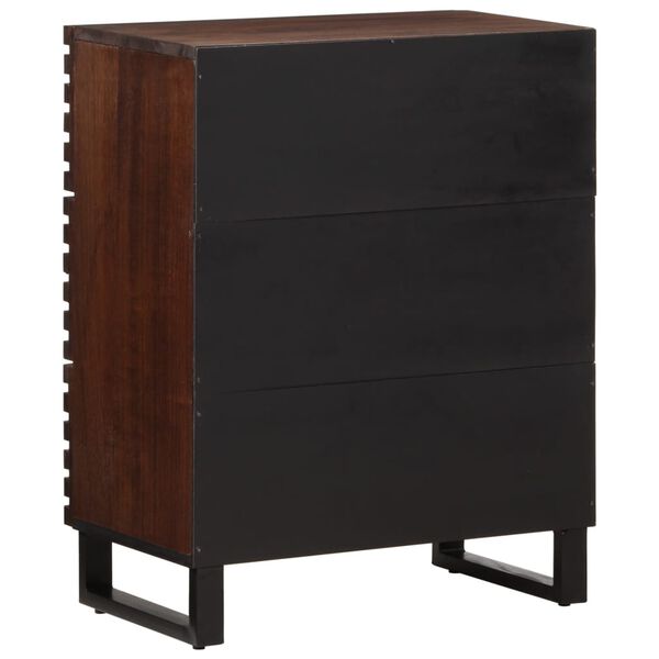 vidaXL Sideboard Brown 60x34x75 cm Solid Wood Mango