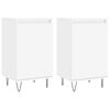vidaXL Sideboards 2 pcs White 40x35x70 cm Engineered Wood