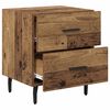 vidaXL Bedside Cabinet Old Wood 40 x 35 x 47.5 cm Engineered Wood