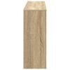vidaXL Console Table Sonoma Oak 155 x 29 x 74 cm Engineered Wood