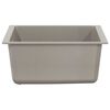 vidaXL Sink Grey 370 x 460 mm 80% Quartz and 20% Resin