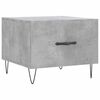 vidaXL Coffee Tables 2 pcs Concrete Grey 50x50x40 cm Engineered Wood