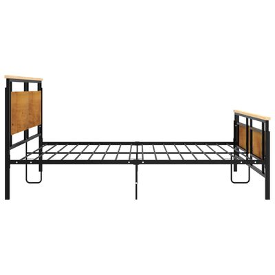 vidaXL Bed Frame Metal 200x200 cm