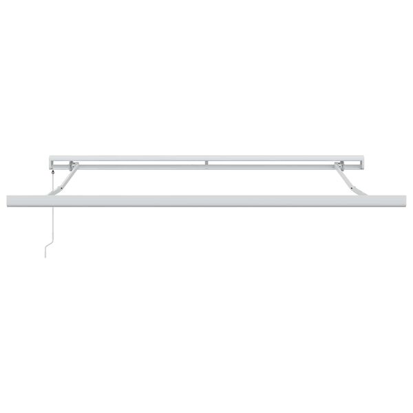 vidaXL Retractable Awning Light Grey 300 x 250 cm Fabric and Metal