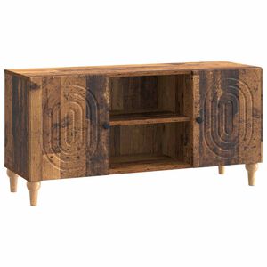vidaXL TV Cabinet Old Wood 102 x 34.5 x 50 cm Engineered Wood