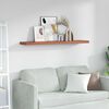 vidaXL Wall Shelf Wall-mounted Red 120 x 23.5 x 4 cm Engineered Wood