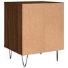 vidaXL Bedside Cabinet Brown Oak 40x35x50 cm Engineered Wood