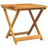 vidaXL Folding Garden Table 50x50x50 cm Solid Wood Acacia
