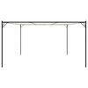 vidaXL Gazebo White 4x4 m 180 g/m² Fabric and Steel