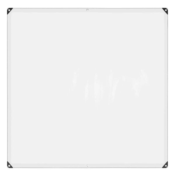 vidaXL Clear Tarpaulin with Eyelets 2x2 m Polyethylene