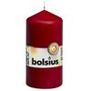 Bolsius Pillar Candles 10 pcs 120x58 mm Wine Red
