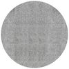 vidaXL Shaggy Rug PAMPLONA High Pile Modern Grey Ø 100 cm