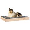 vidaXL Dog Bed 91.5x64x9 cm Solid Wood Pine