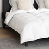 vidaXL Duvet Set with Pillow 3 pcs White Microfiber and Cotton