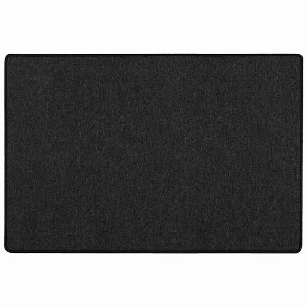 vidaXL Carpet Runner Anthracite 100 x 150 cm 100% Polypropylene